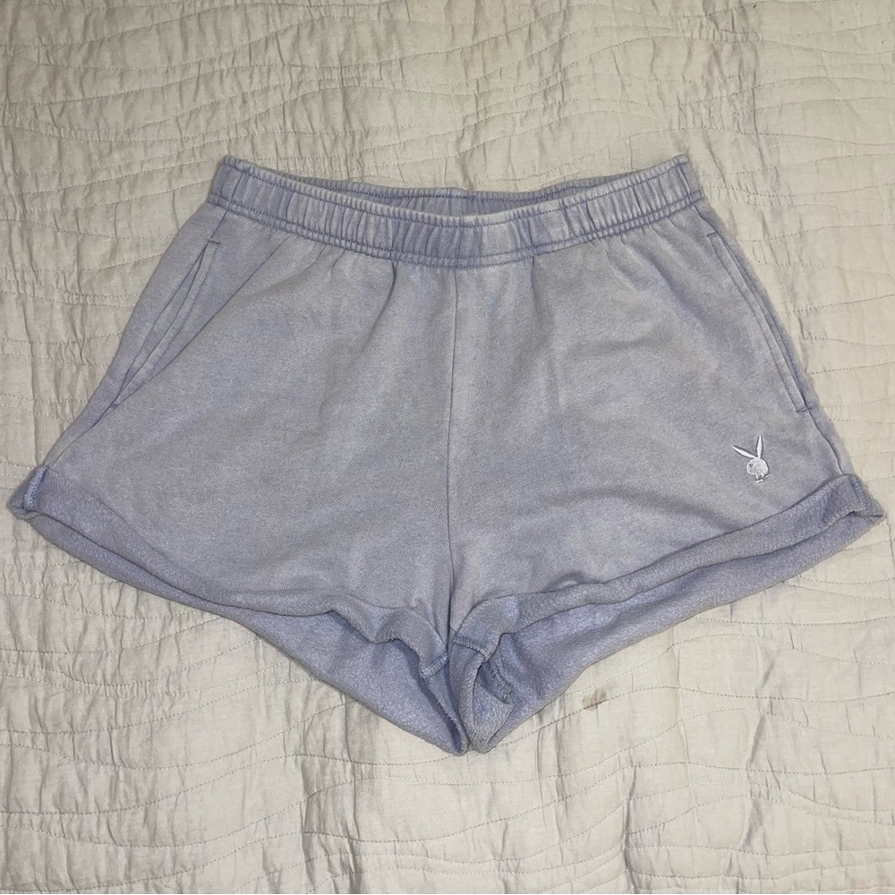 Playboy by Pacsun comfy shorts in periwinkle